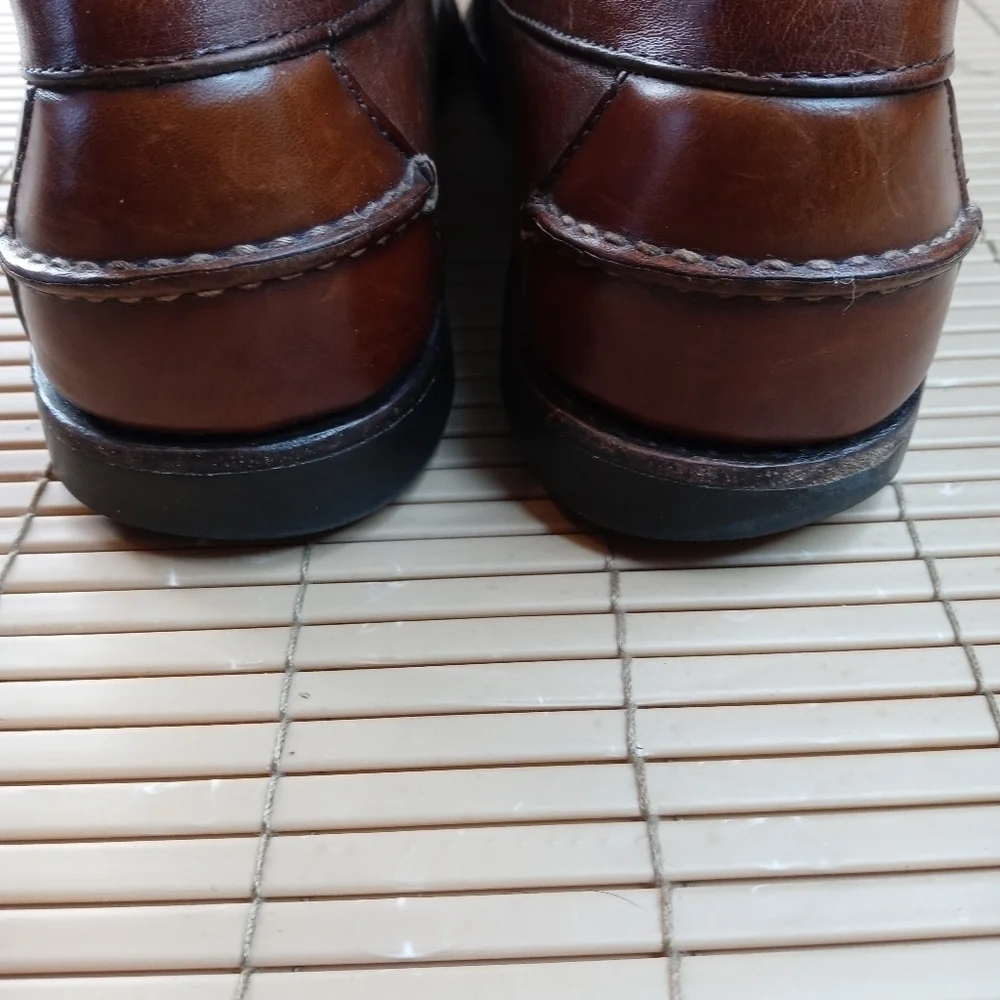 ALLEN EDMONDS Waterbury Brown Sz 11.5 B Men Kiltie Buckle Loafers. 404pem